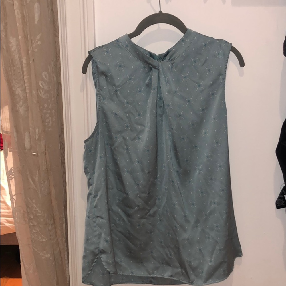 Light blue blouse